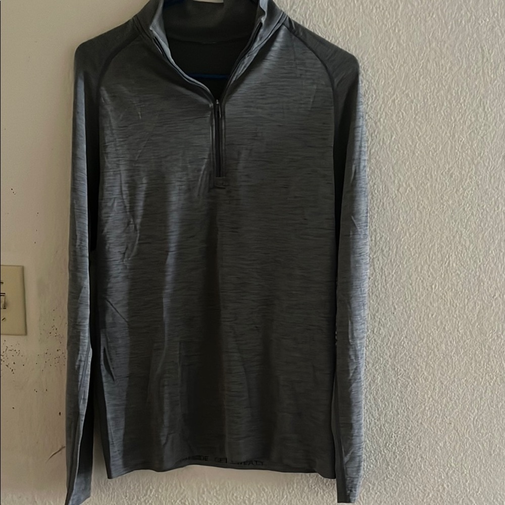 lululemon athletica Gray Long Sleeve Shirt
